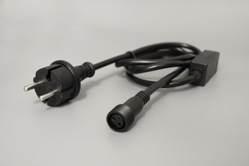 Шнур питания универсальный 220В 2А Черный фото Шнур питания универсальный 220В 2А Черный картинка